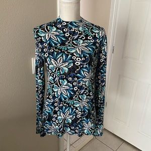 Long Tall Sally Long Sleeved Floral Top Small